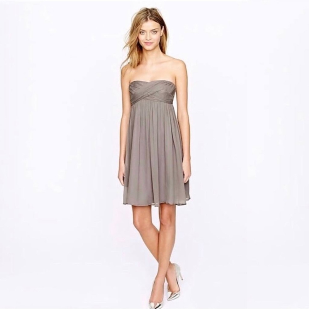 J.Crew Strapless dress Pink Wedding Guest Dress Size For Special Occasion Dress